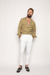 Massimo Safari Shirt Jacket Camel