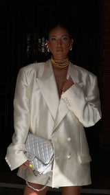 JG Jacket Dress Ivory White