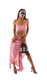 Exclusive Long Skirt Pink