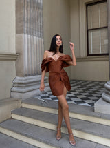 Nina Corset Rich Brown