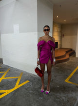 Nina Corset Pink Fuchsia