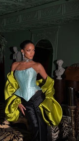 Lucia Corset Ice Blue