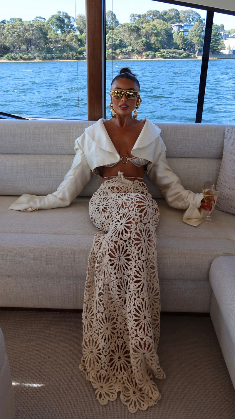 Massimo Jacket Ivory White