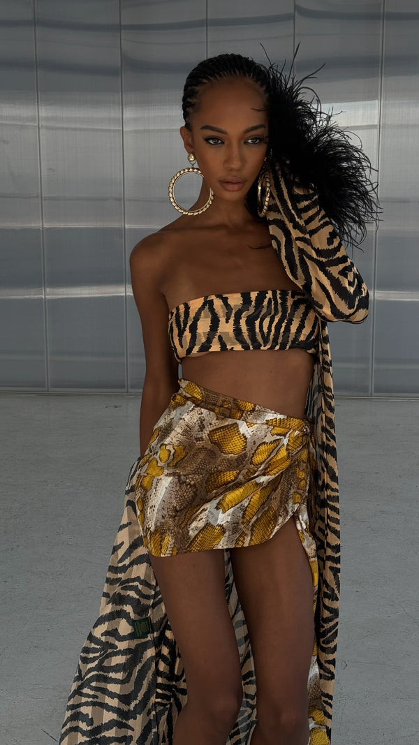 Malia Sarong Gold Python