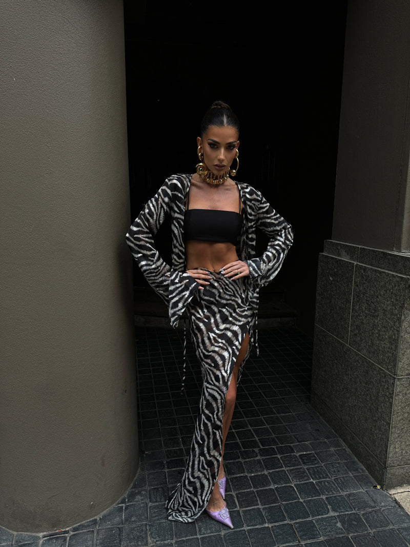 Nilo 5.0 Skirt Zebra Print