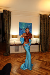 Florentina Skirt Sky Blue