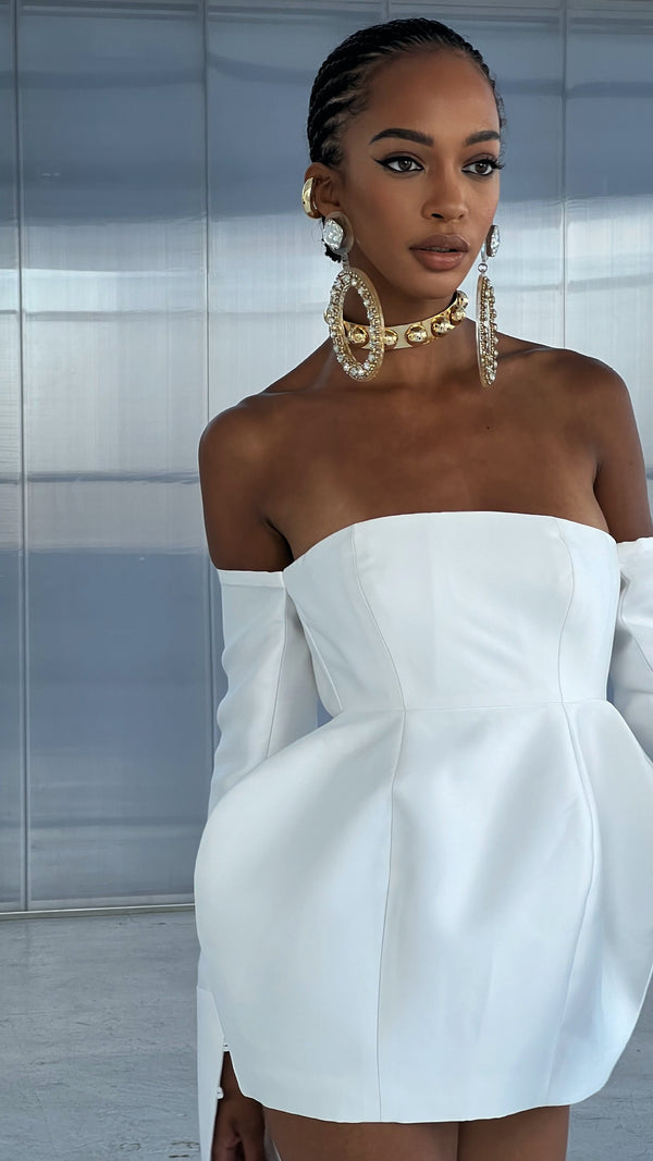 La Bomba Dress White