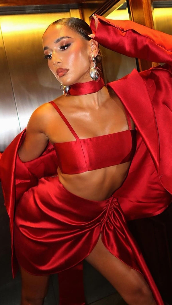 Bandita Top Royal Red