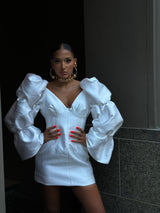 Solaro Dress White