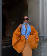 La  Coda Jacket bright orange