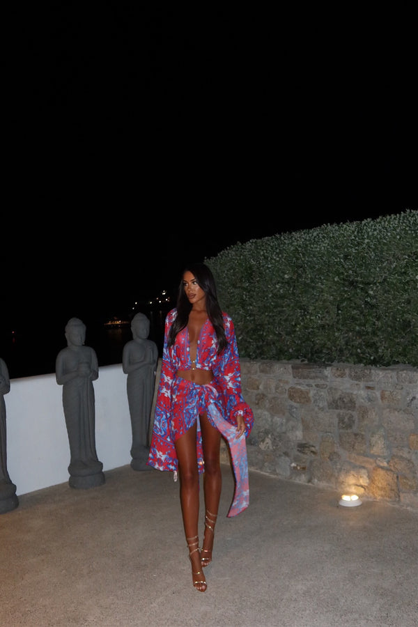 Malia Sarong  Baroque Print