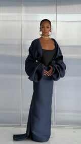 La Coda Skirt Navy Blue