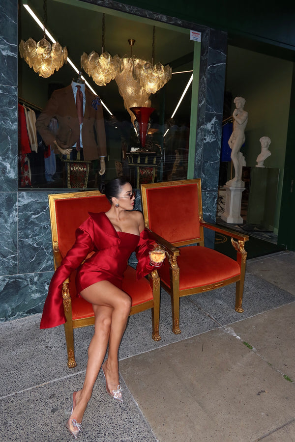 Massimo Jacket In Royal Red