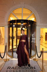 La Capa Skirt Shiraz