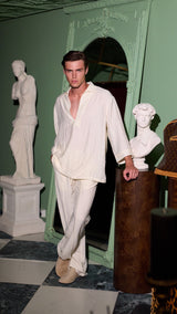 NVH Drawstring Trousers Ivory