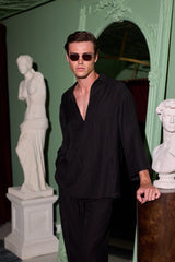 NVH Drawstring Trousers Black