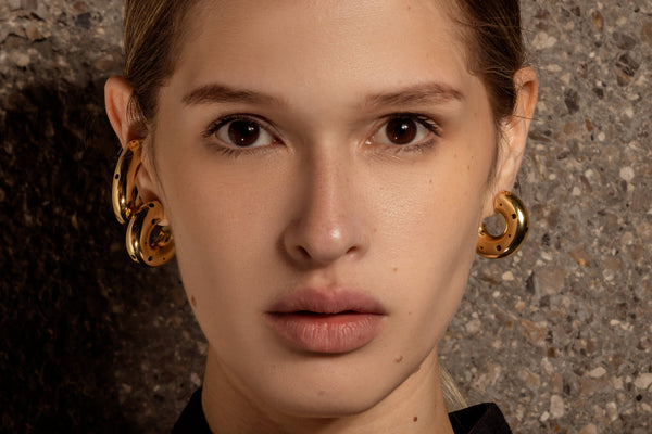 Paula Mendoza Medium Hoops Earrings