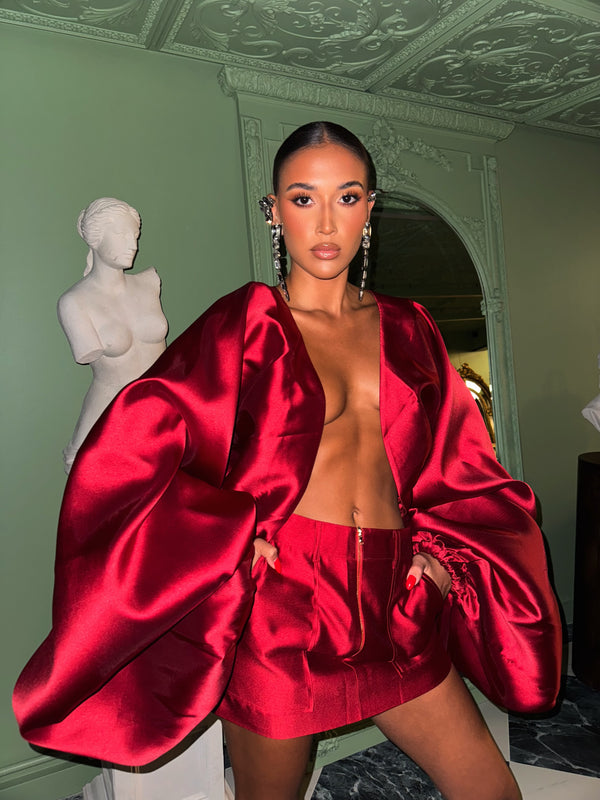 La Coda Jacket Ruby Red