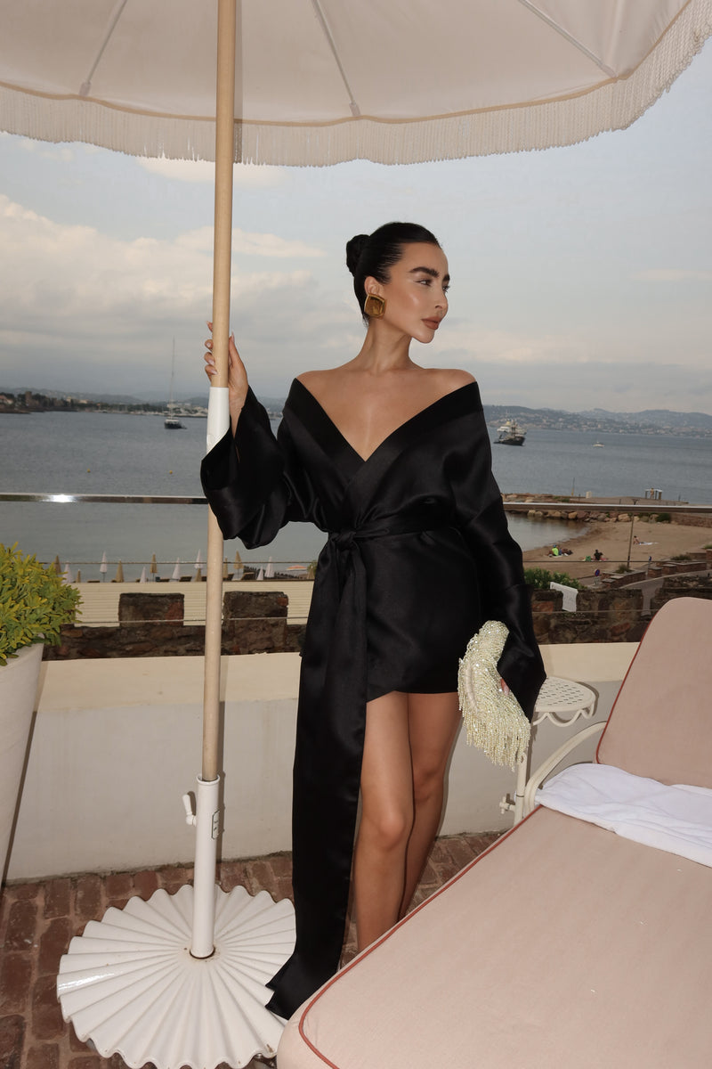 Rio Nina Robe Short Black
