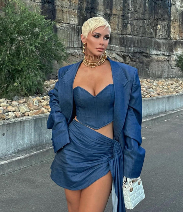 JG Jacket Dress Denim