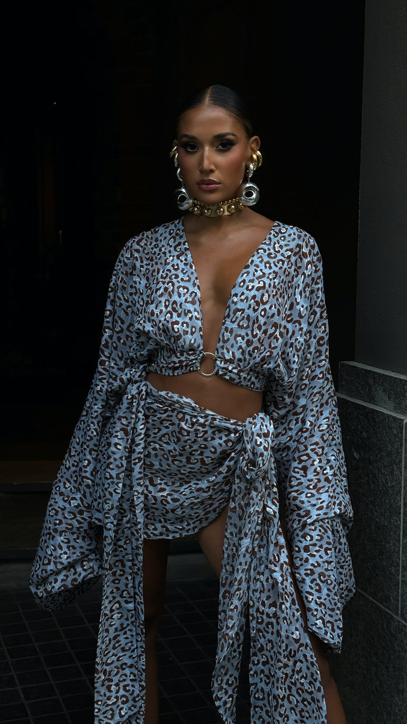 Malia Blouse Leopard Print