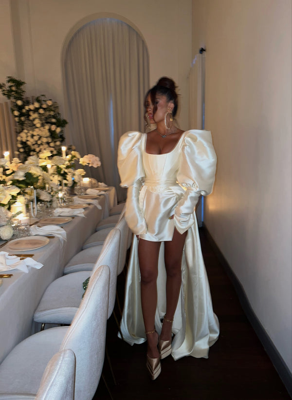 La Sola Skirt Ivory
