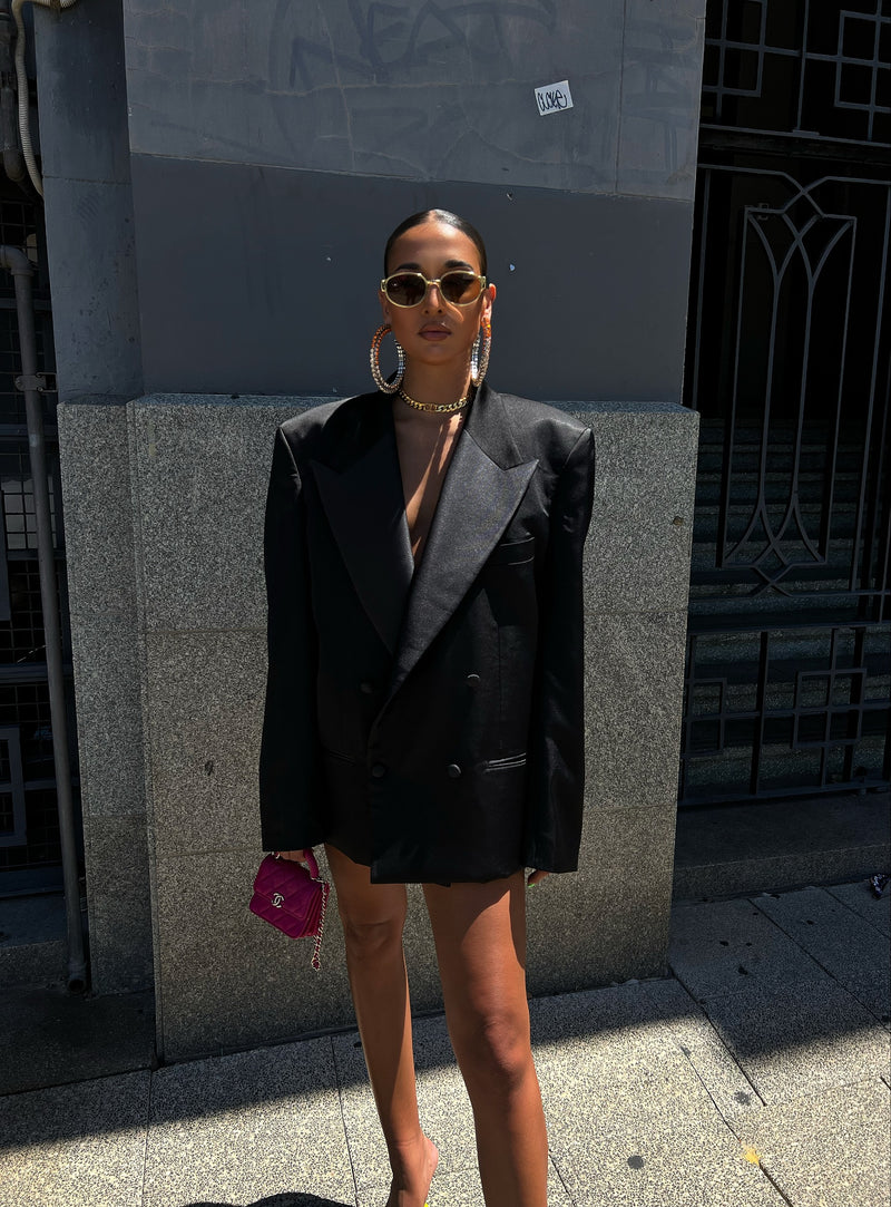 JG Jacket Dress Black