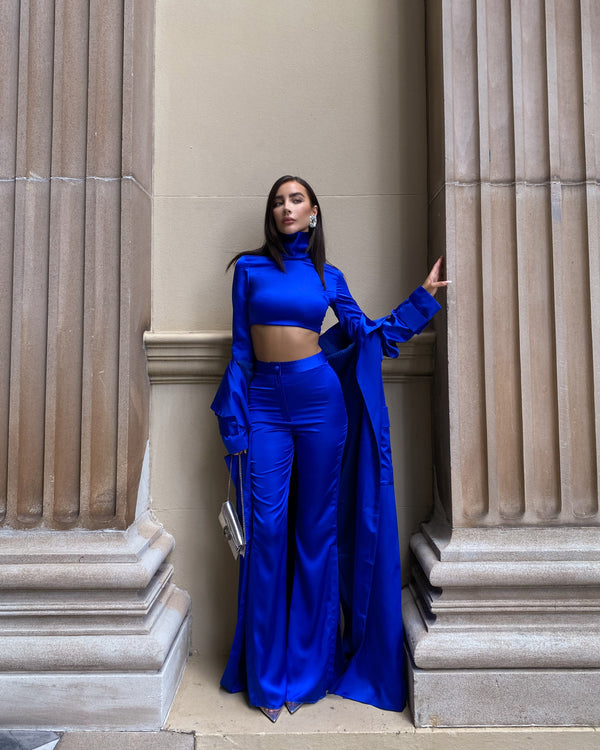 Miami Turtle Neck Cobalt Blue