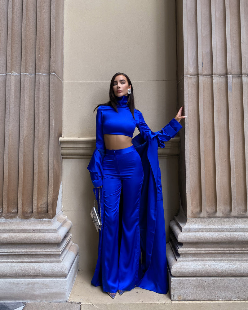 Miami Turtle Neck Cobalt Blue